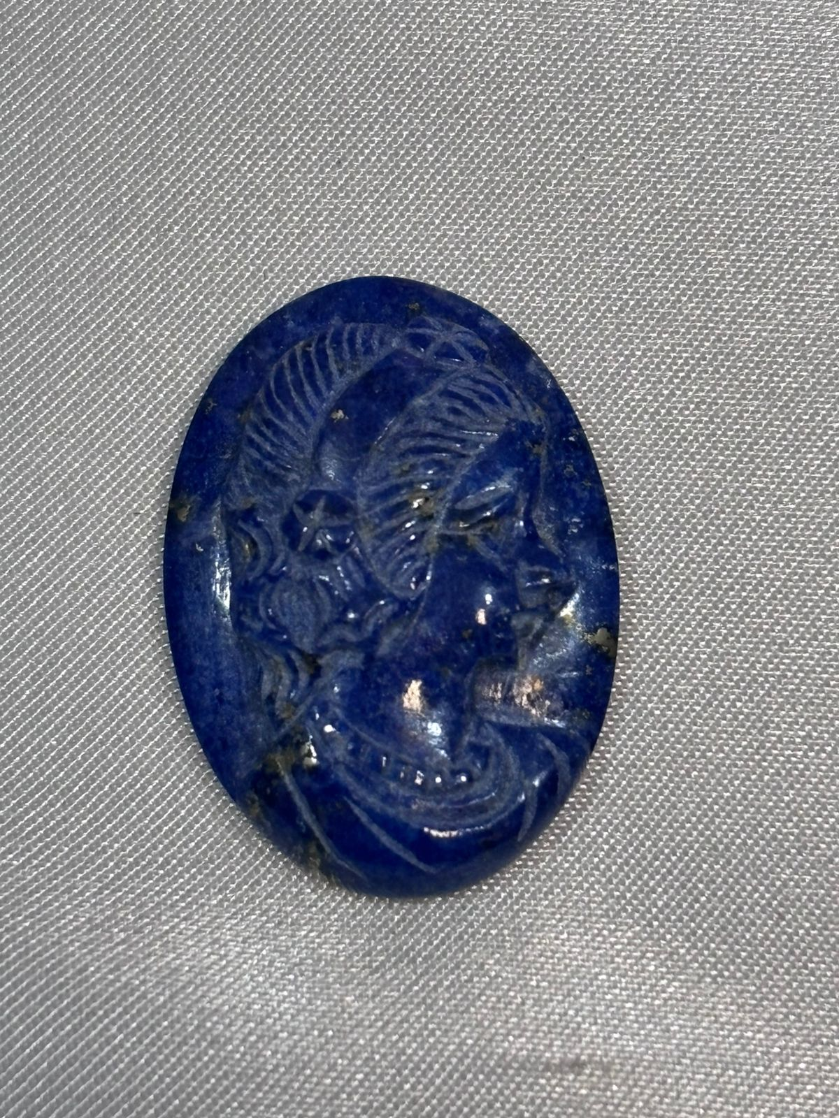 Lapislázuli Azul Camafeo