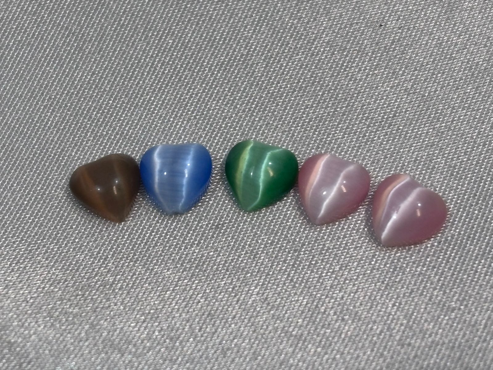 Ojo de Gato Multicolor Corazón