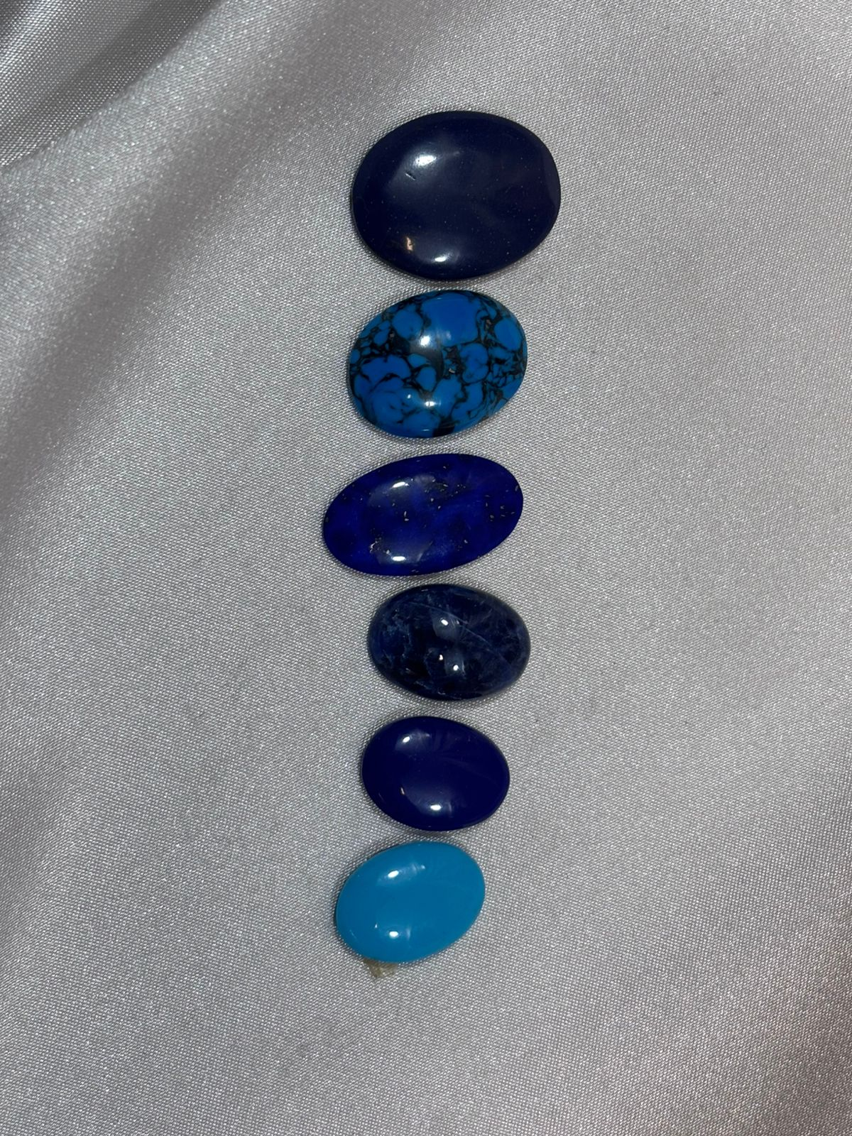 Mix de piedras azules