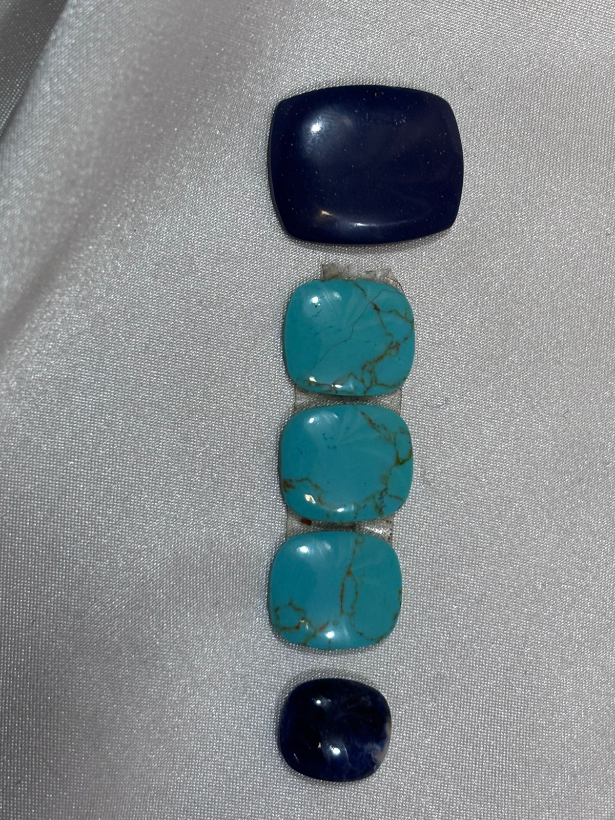 Aventurina azul y turquesa