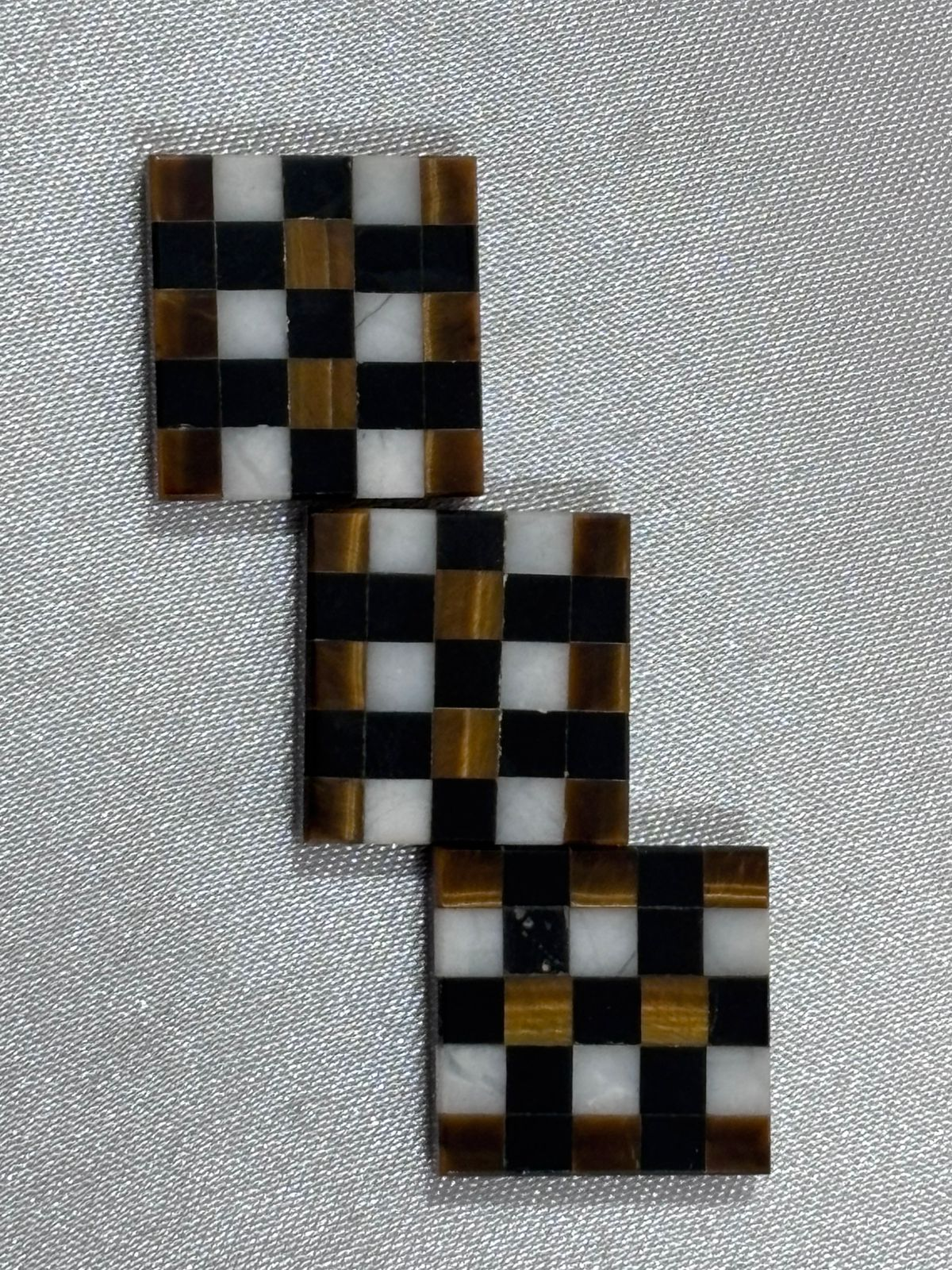 Mosaico Ojo de Tigre y Ónix