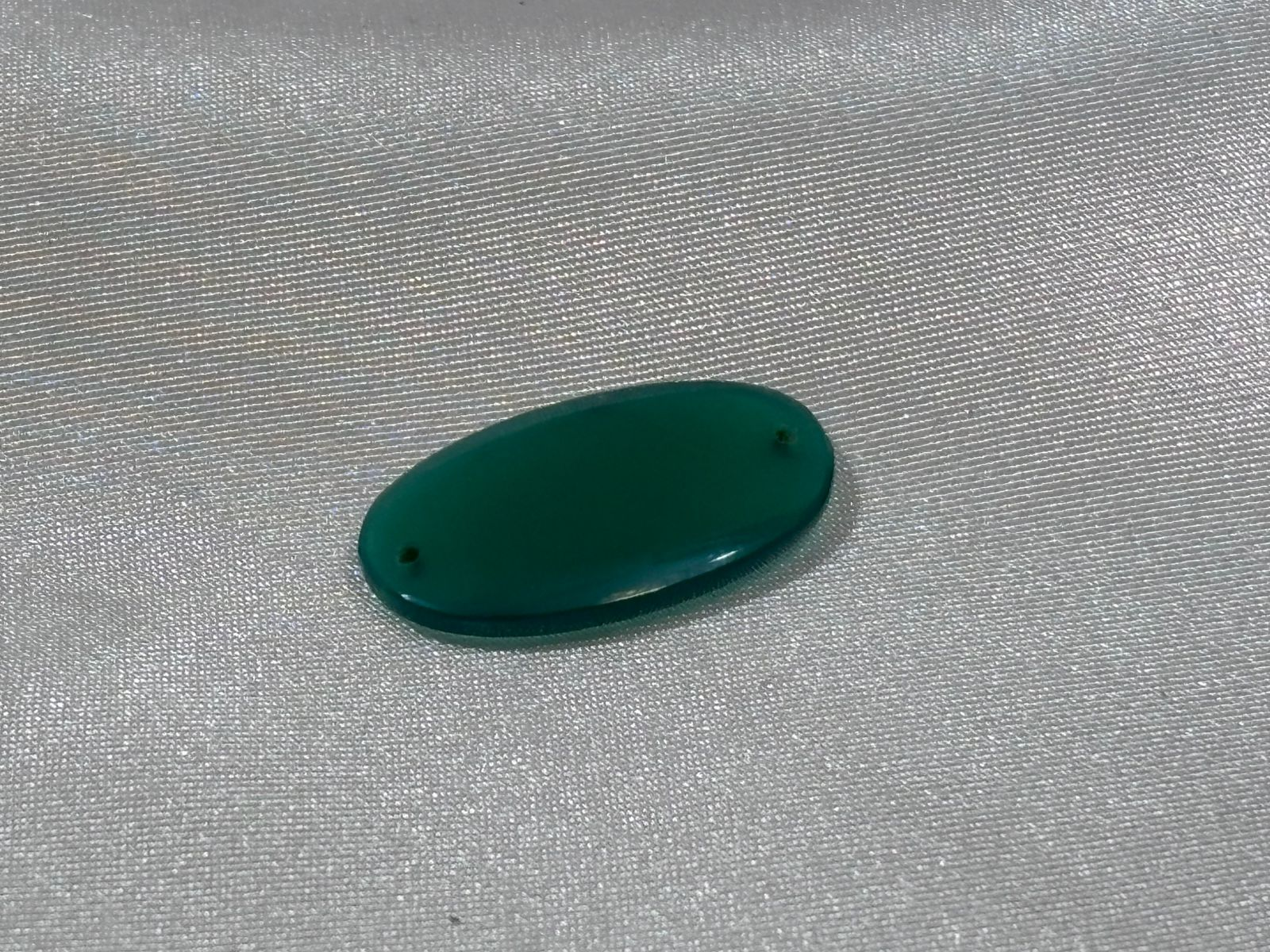 Ágata Verde Óvalo