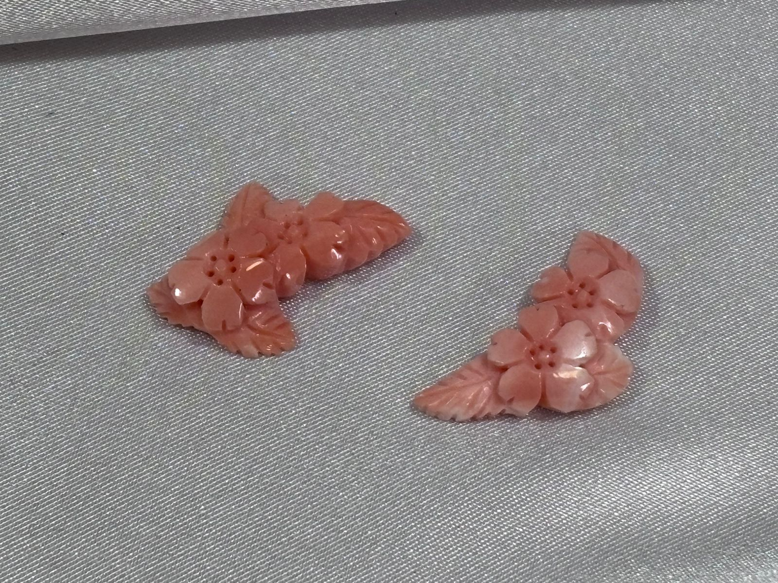 Coral Rosa Tallado