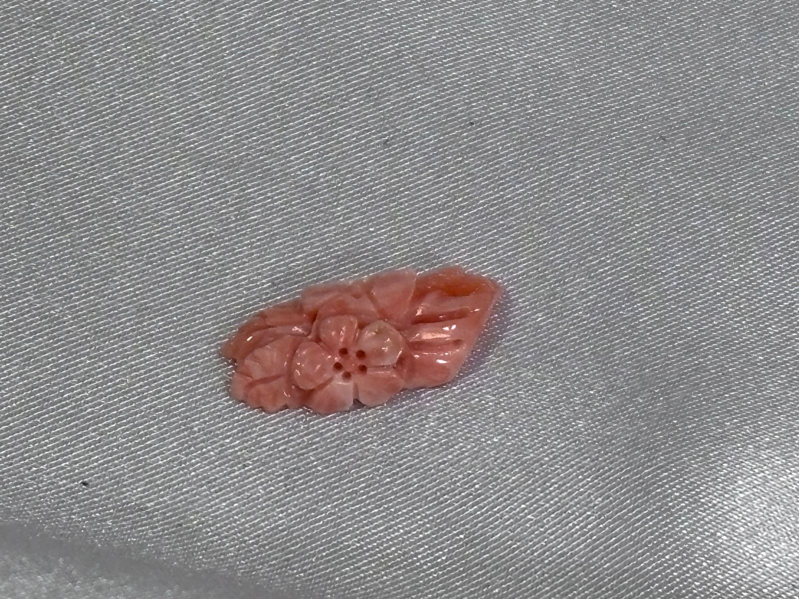 Coral Rosa Tallado