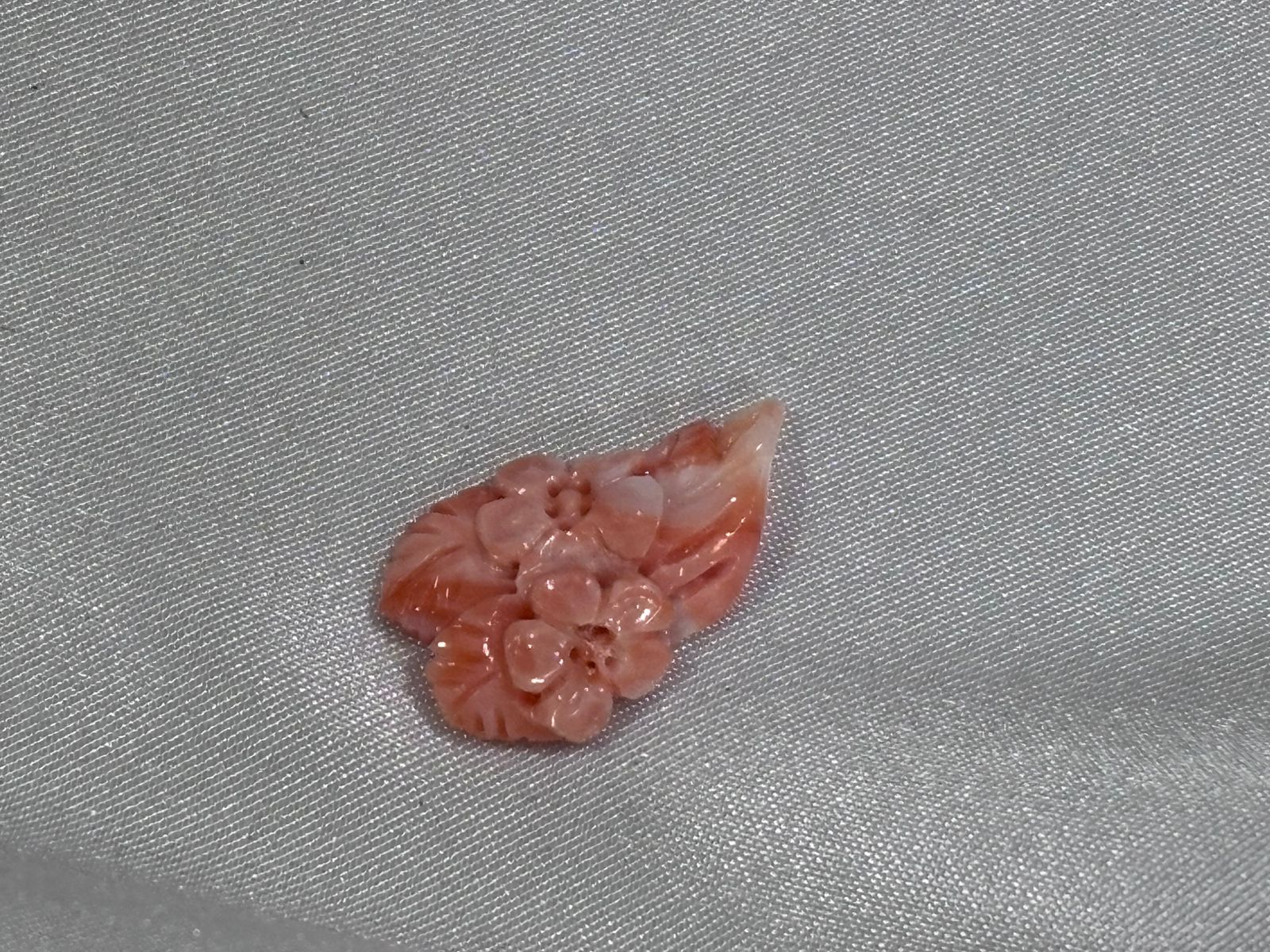 Coral Rosa Tallado